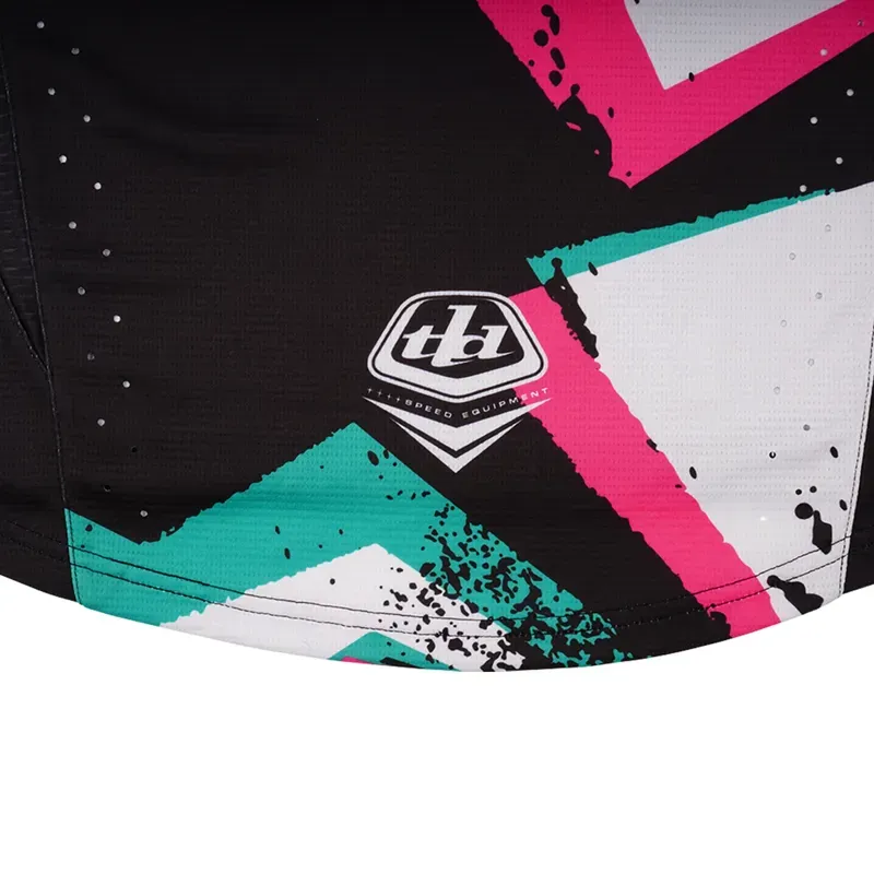 Troy Lee Designs Youth Sprint Jersey in Full Pull Black-5