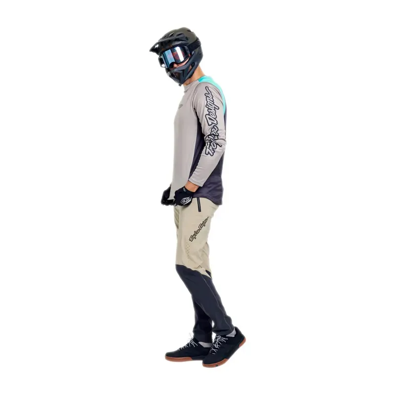 Troy Lee Designs Stage Long Sleeve Jersey in Signature Stone-2
