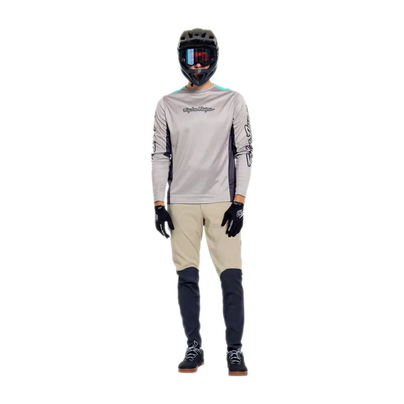 Troy Lee Designs Stage Long Sleeve Jersey in Signature Stone-4