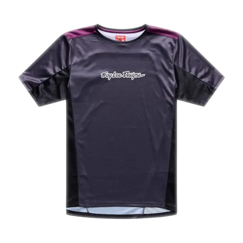 Troy Lee Designs Stage Short Sleeve Jersey in Signature Carbon
