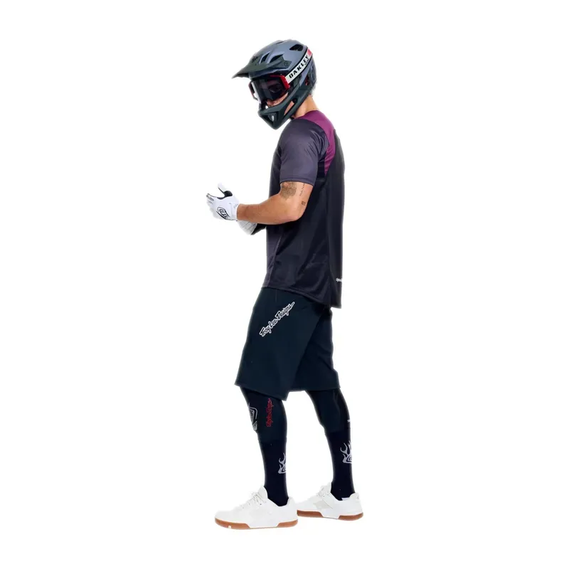 Troy Lee Designs Stage Short Sleeve Jersey in Signature Carbon-4