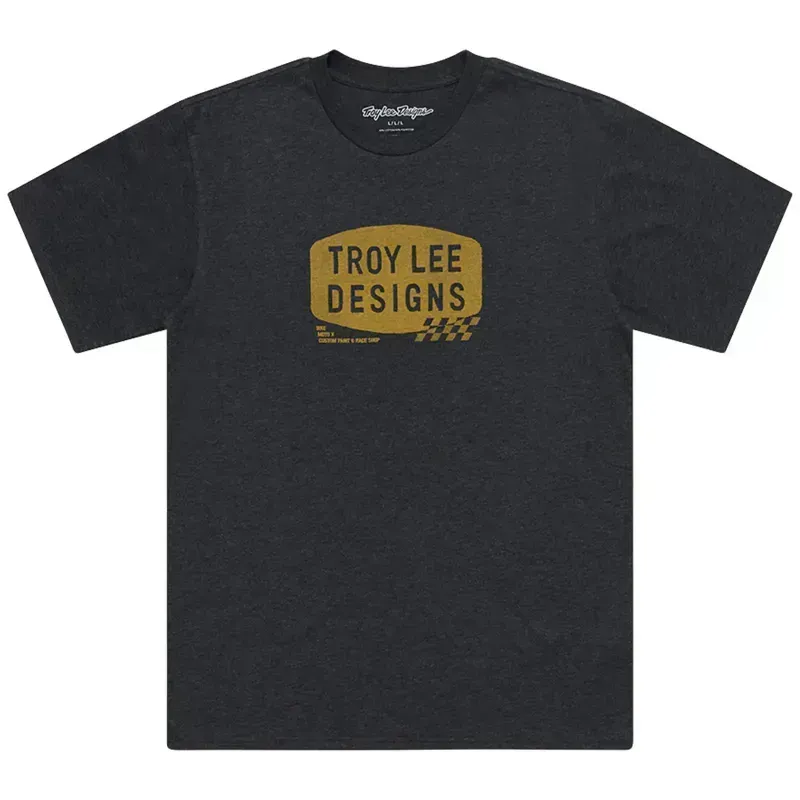 Troy Lee Designs Stamp T-Shirt in Black Heather
