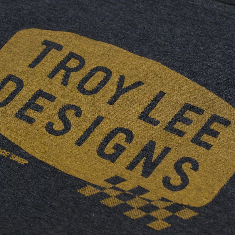 Troy Lee Designs Stamp T-Shirt in Black Heather-2