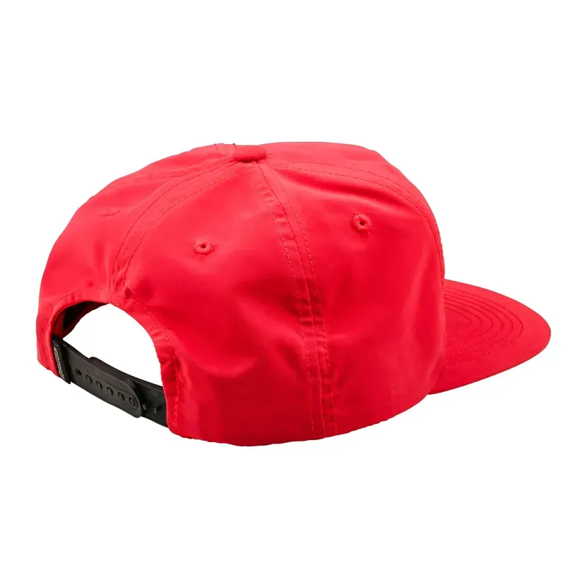 Troy Lee Designs Unstructured Snapback Cap in Enjoy Fuchsia-1