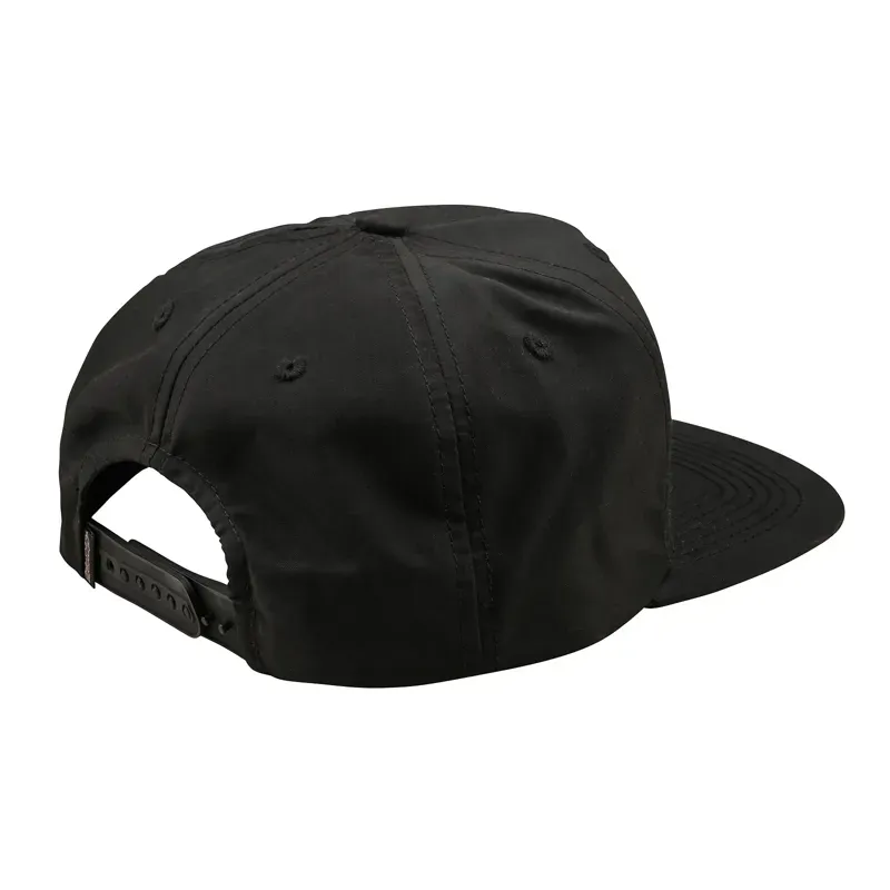 Troy Lee Designs Unstructured Snapback Cap in Smiley Black-1