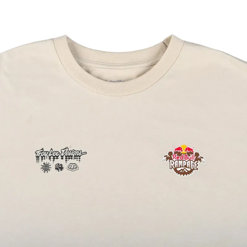 Troy Lee Designs X Redbull Rampage T-Shirt in Altered Reality Cement-2