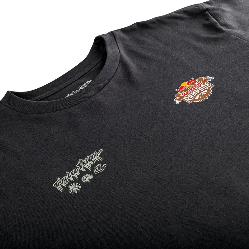 Troy Lee Designs X Redbull Rampage T-Shirt in Altered Reality Coal-3