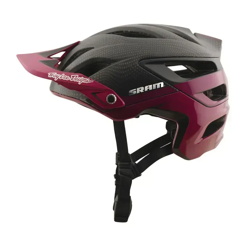 Troy Lee Designs x SRAM Radioscape A3 MIPS Helmet in Black/Berry