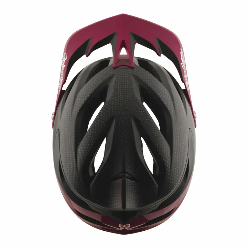 Troy Lee Designs x SRAM Radioscape A3 MIPS Helmet in Black/Berry-3