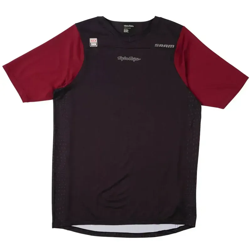 Troy Lee Designs x SRAM Radioscape Skyline Jersey in Black/Berry