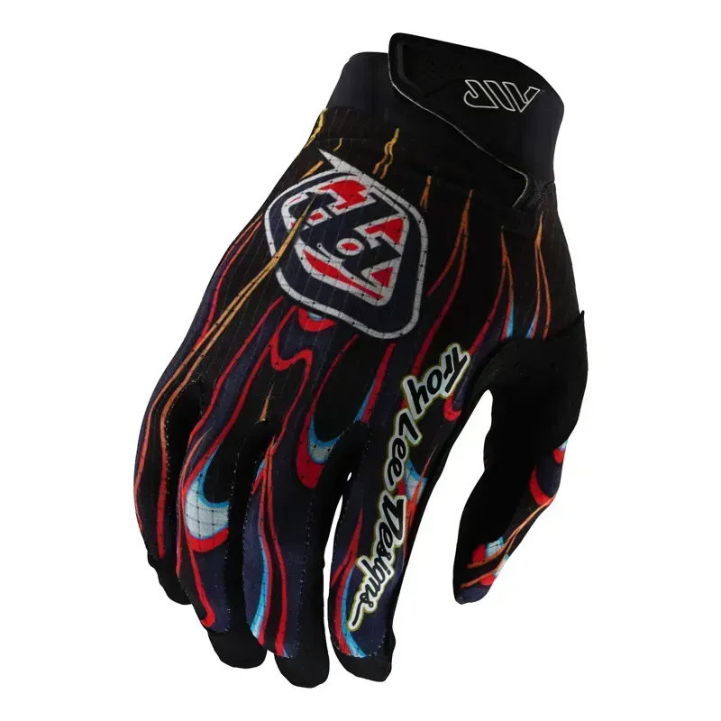 Troy Lee Designs Youth Air Gloves in Torched Black/Red