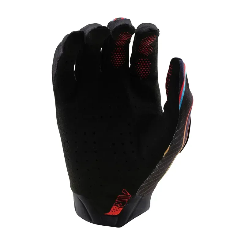 Troy Lee Designs Youth Air Gloves in Torched Black/Red-1