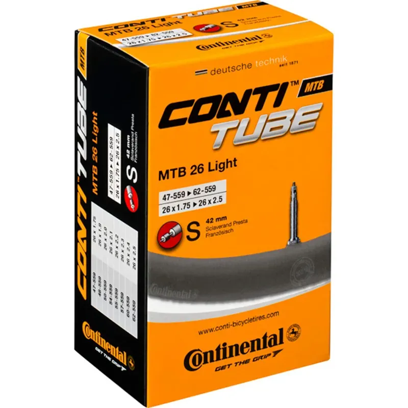 Continental Mountain Bike Super Lightweight 26 Inner Tube