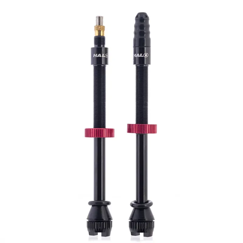 Halo Hi Flow Tubeless 80mm Presta Valve in Black