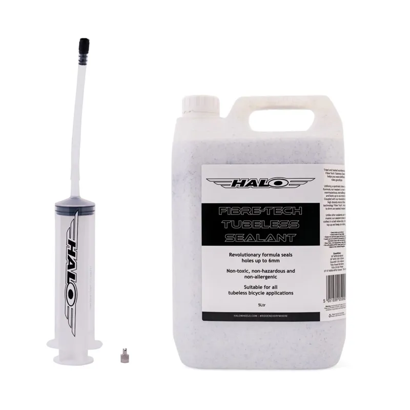 Halo Fibre-Tech 5l Tubeless Sealant Workshop Bottle in White