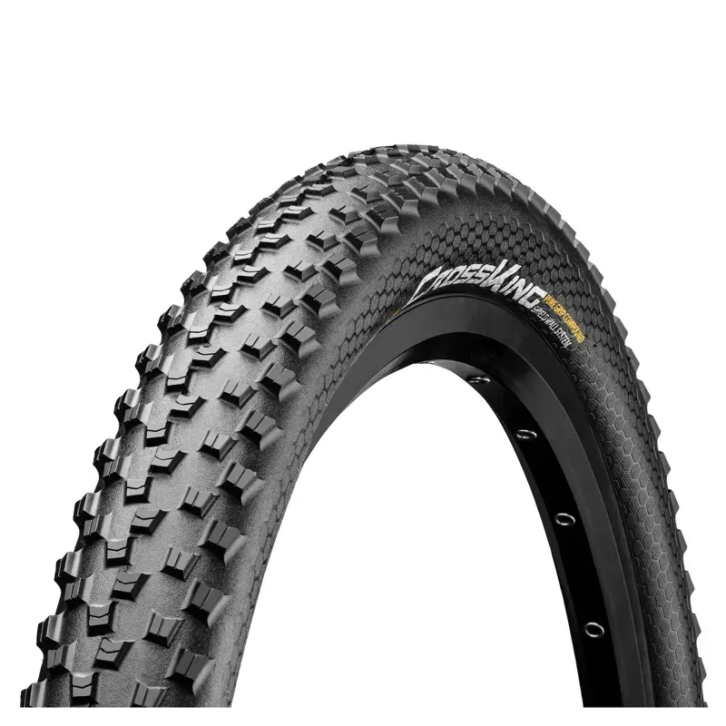 Continental Cross King ShieldWall Fld. PureGrip Cmpd. Tyre in Black