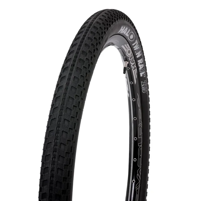 Halo Twin Rail II Tyre in Black-1