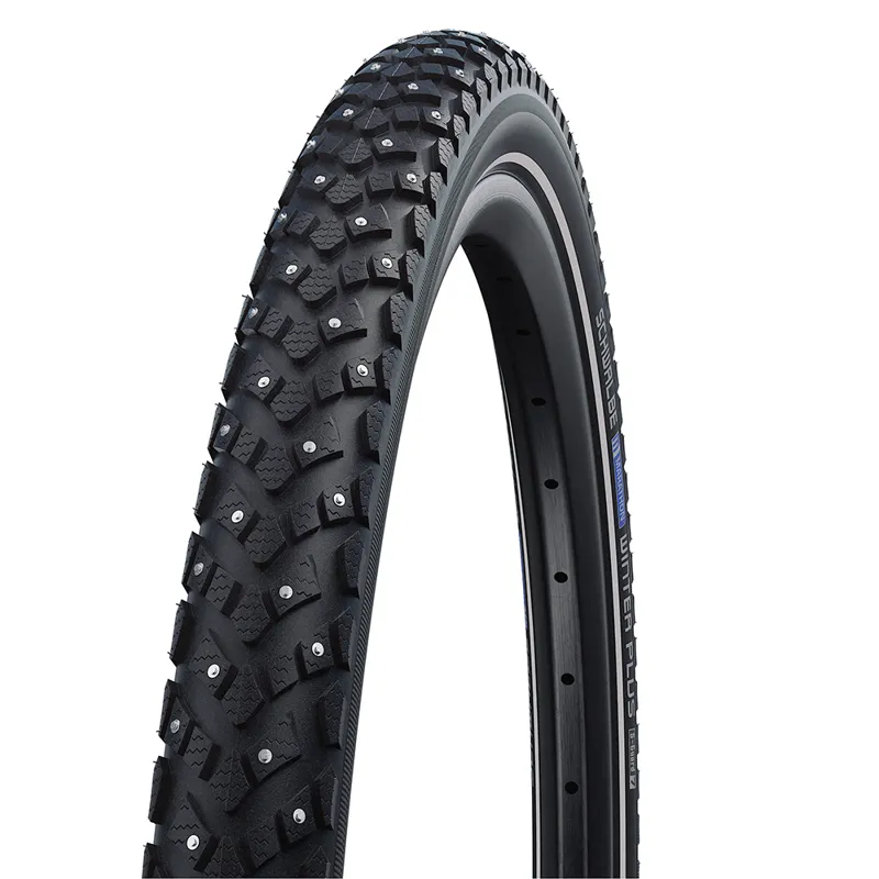 Schwalbe Marathon Winter Plus Tyre in Black