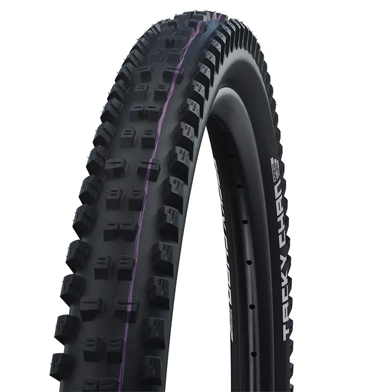 Schwalbe Tacky Chan Super Gravity E50 27.5x2.4-inch Soft Tire in Black
