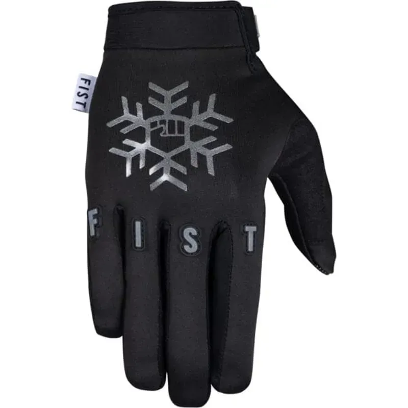 First Handwear Chapter 23 Snowflake Frosty Fingers Gloves in Black