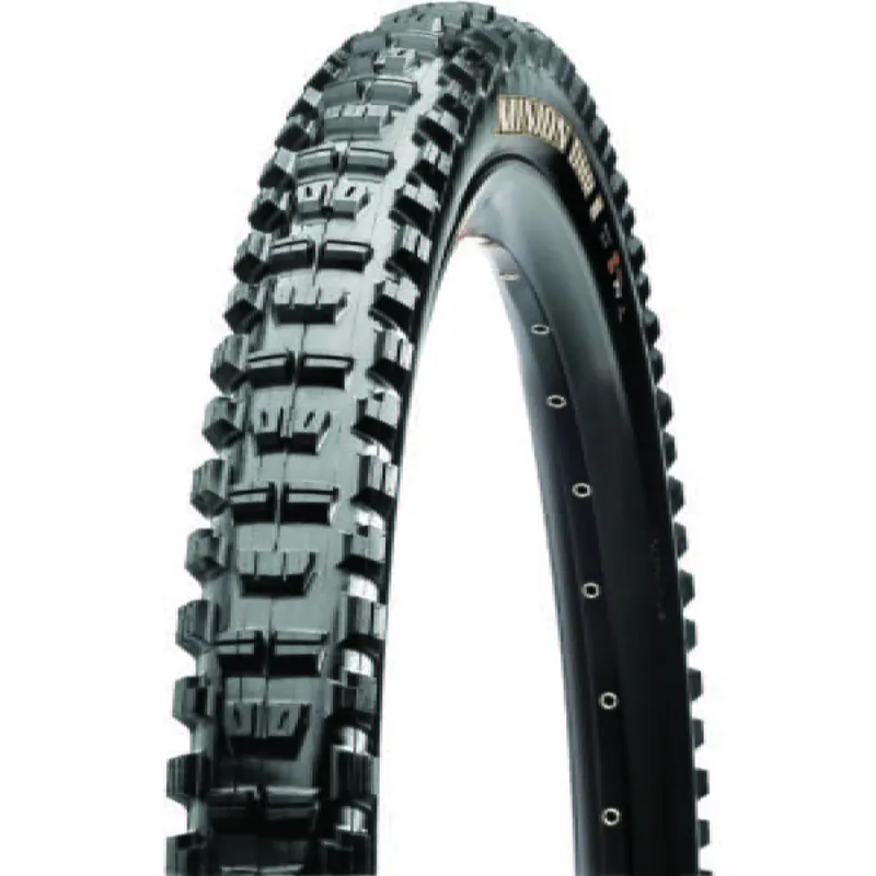 Maxxis Minion DHR II 3C MaxxGrip DoubleDown Tubeless Tyre in Black
