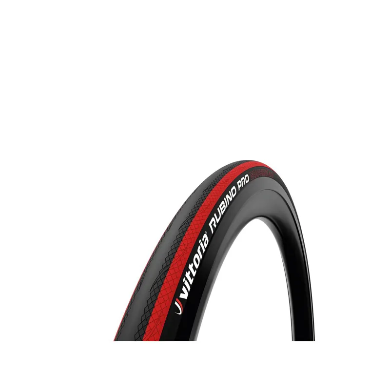 Vittoria Rubino Pro 700x25c Foldable Tyre in Red