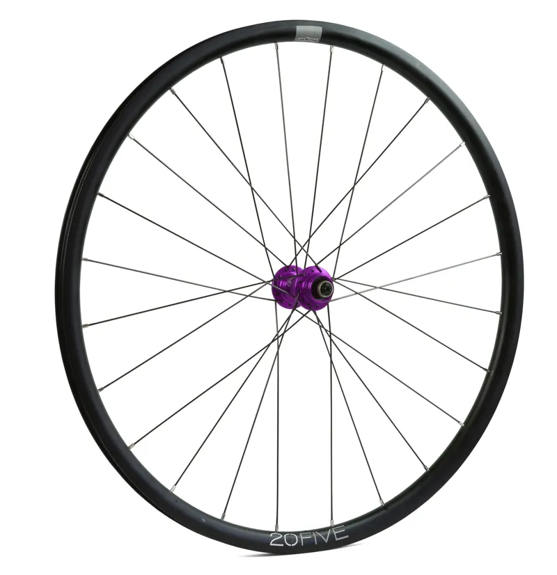 Hope 20Five RS4 Centre Lock 24H Front Wheel in Purple