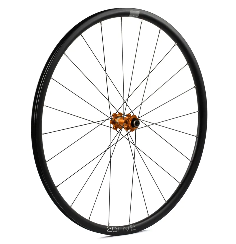 Hope S-Pull 20FIVE RS4 Centre Lock Front Wheel in Orange
