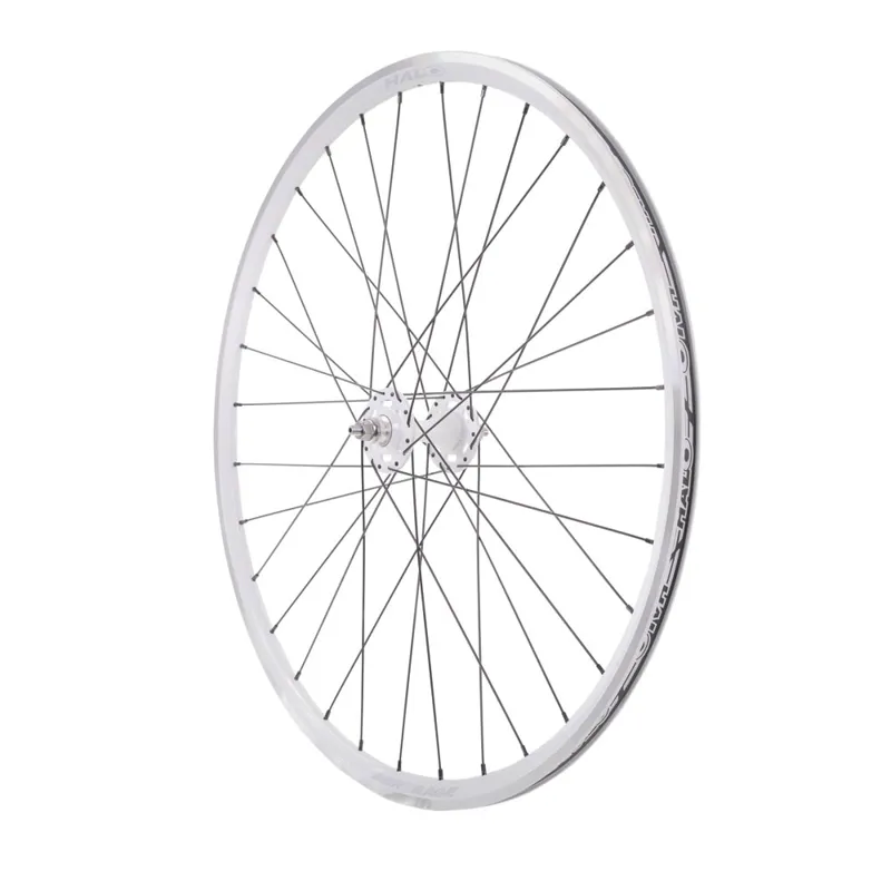 Halo Aero Rage Track 700c Front Wheel in White