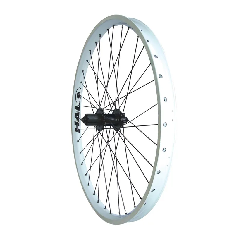Halo Combat II 26-inch Rear Mountain Bike Wheel in White