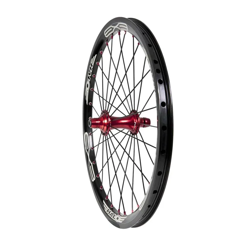 Halo EX-3 Expert 20x1.5 BMX Race Front Wheel in Black