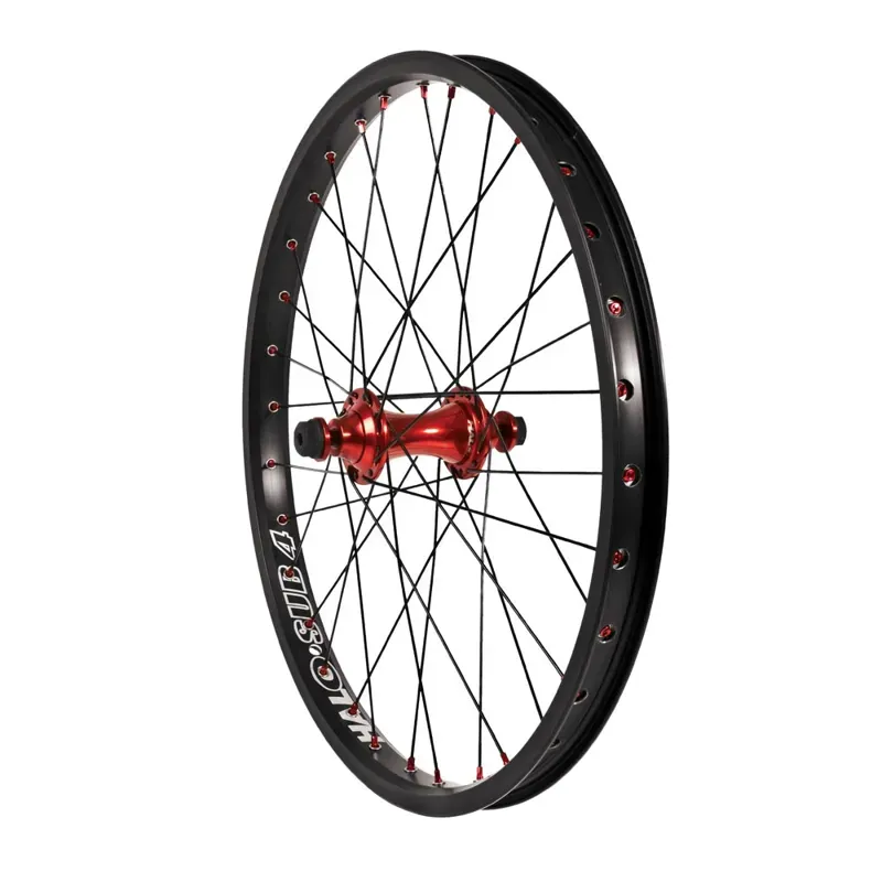 Halo Sub-4 20in BMX Racing Front Wheel in Black