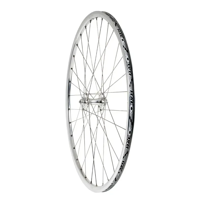 Halo Retro 6D 700c Front Wheel in Polished Silver