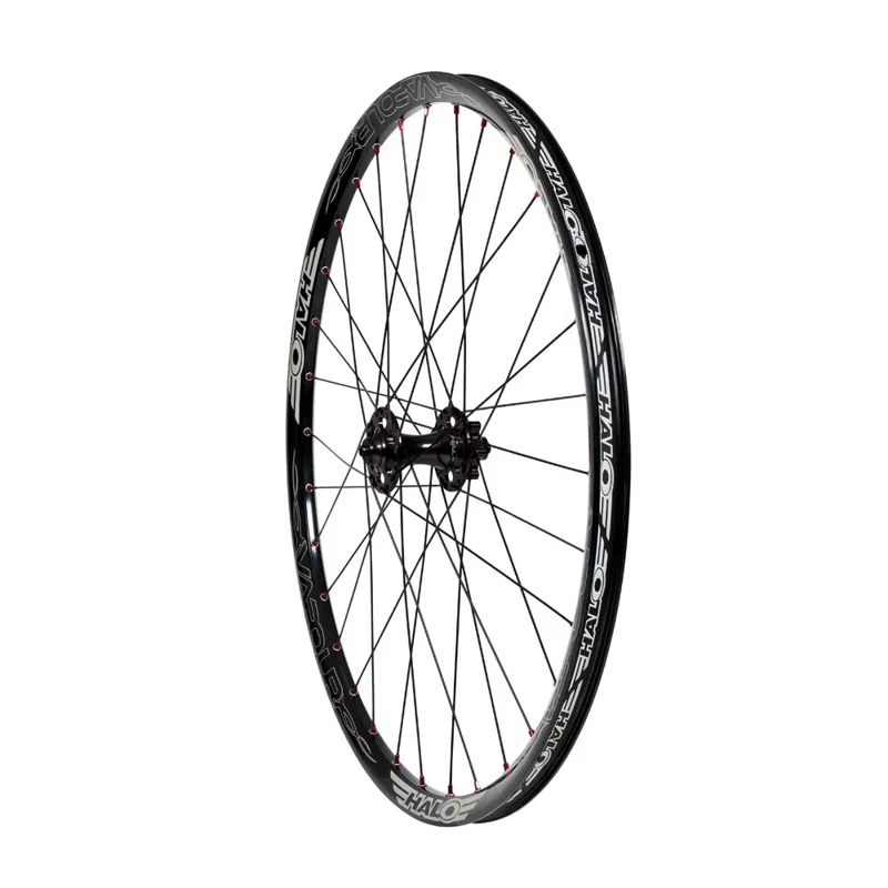 Halo Vapour 26in MT Front Wheel in Black