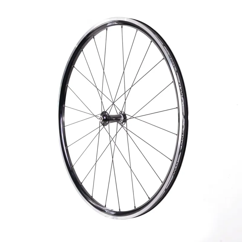 White Line Road Sport 20h 700c Front Wheel in Black/CNC