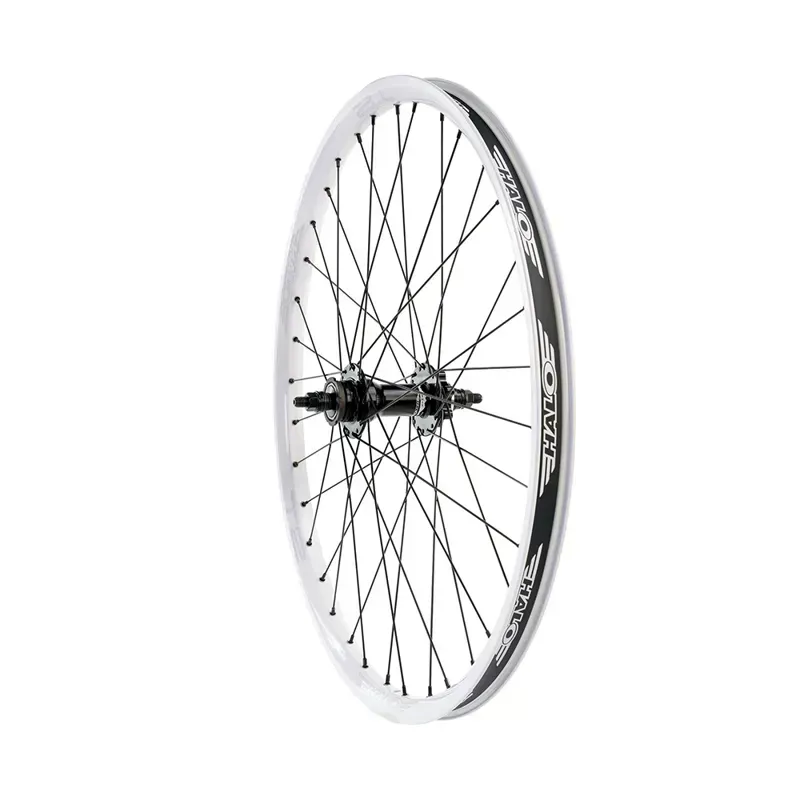 Halo T2 26in Single Speed HG Cassette Disc Rear Wheel in White
