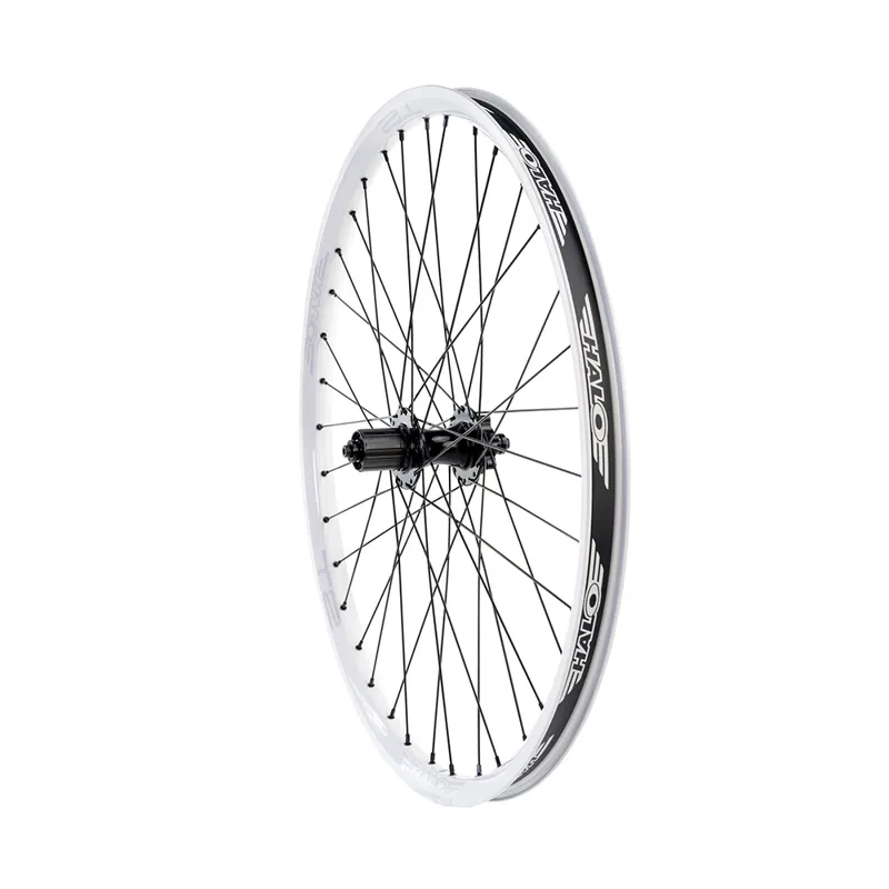 Halo T2 26in Shimano HG Disc Rear Wheel in White