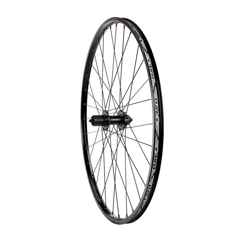 Halo White Line Urban Disc Shimano HG 700c Wheels in Black