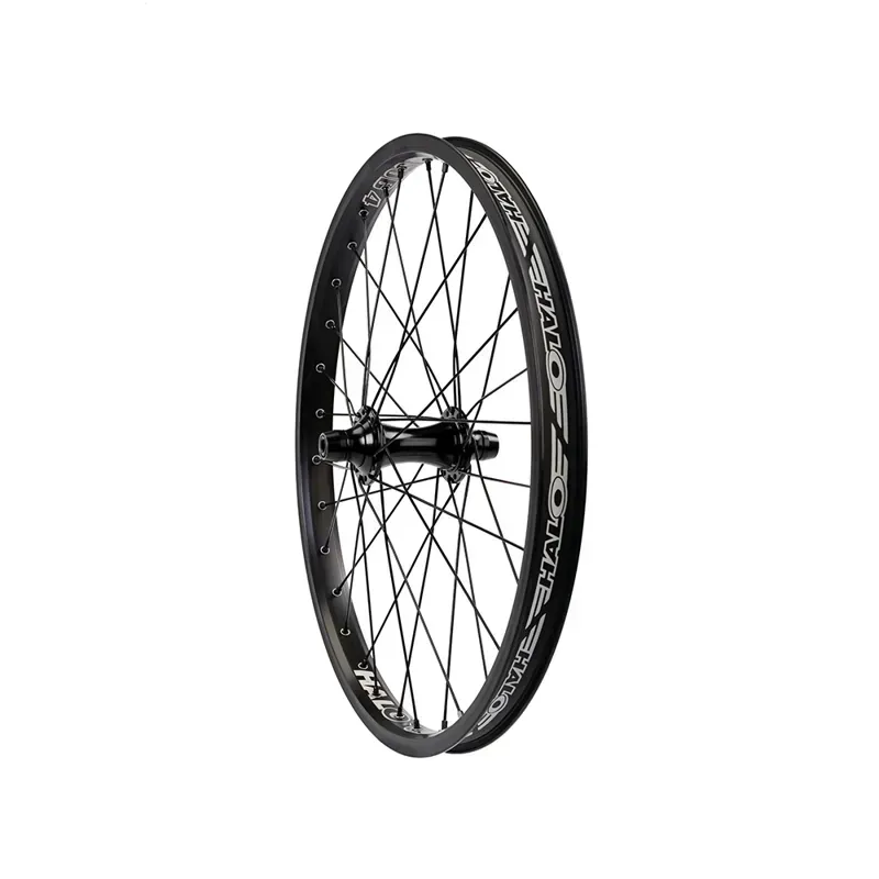 Halo Sub-4 20in BMX Race Front Wheel in Black