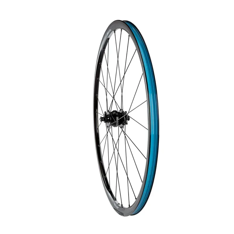 Halo White Line Road Disc Dyno 24h Front Wheel in Black