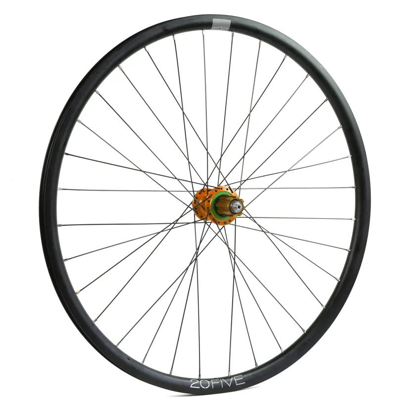 Hope 20FIVE RS4 32H Centre Lock Rear Wheel in Orange