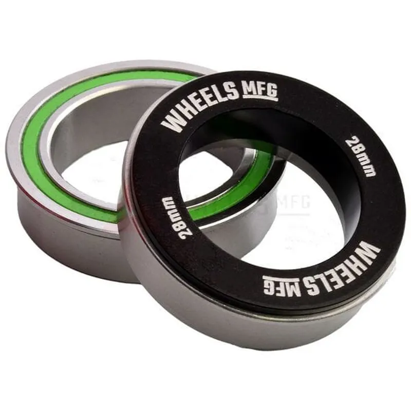 Wheels Manufacturing Praxis M30 28/30mm BB86/92 ABEC-3 BB Bearings in Black 