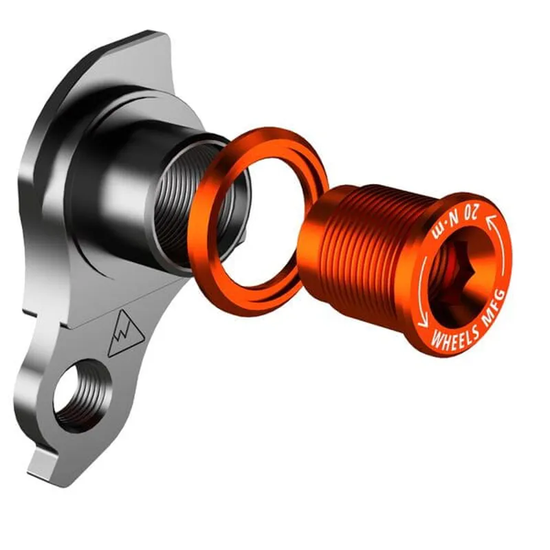 Wheels Manufacturing Dropout 404-02 UDH Derailleur Hanger in Orange