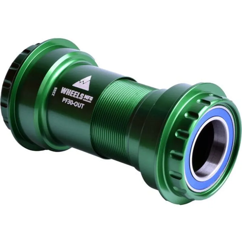 Wheels Manufacturing 24mm Crank PF30 Outboard Bottom Bracket in Green