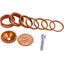 Wheels Manufacturing Pro StackRight Headset Spacer Kit in Orange