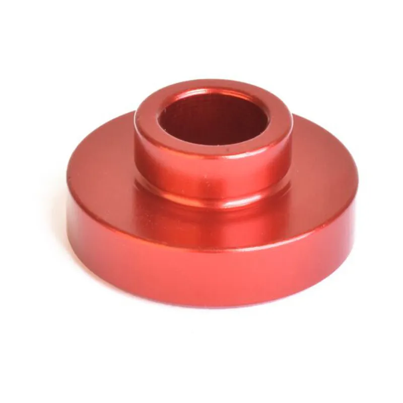 Wheels Manufacturing Large Bearing Press 6902 Open Bore Adaptor in Red