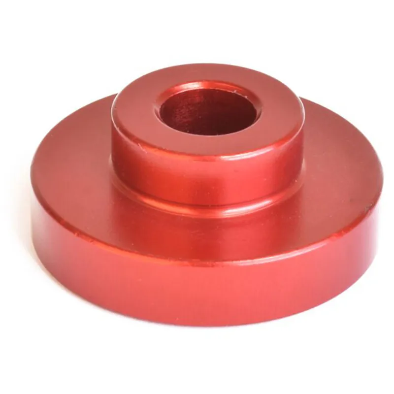 Wheels Manufacturing Large Bearing Press 6904 Open Bore Adaptor in Red