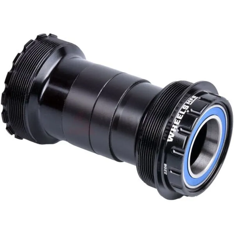 Wheels Manufacturing 22/24mm Crank T47A Outboard ABEC Bottom Bracket in Black