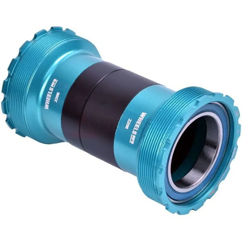 Wheels Manufacturing 29mm Cranks T47 Inboard DUB Bottom Bracket in Teal