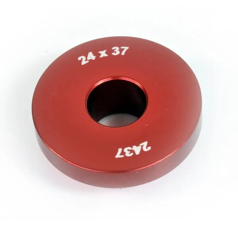 Wheels Manufacturing 24mm Open Bore Adaptor in Red